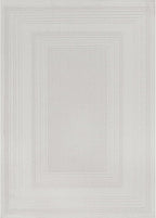 Micro Loop Indoor Rug White 9x12 Boho Geometric Neutral Area Rugs for Living Room Soft Luxury Modern Low and High Pile Durable Stain Resistant Non-Shedding Indoor Area Carpet 9 x 12