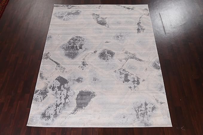 Abstract Transitional Turkish Oriental Area Rug 8x10