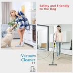 GOYLSER 12 Foot Kitchen Floor Runner Kitchen Sink Floor Mat with Rubber Backed, Absorbent Laundry Room Mat, Beige Hall Runner Long Non Slip