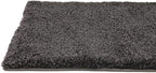 Unique Loom Solo Collection Area Rug - Calabasas (2' 2" x 13' Runner, Charcoal/ Black)