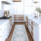 Washable Area Rug. Modern Farmhouse. Vintage. Turkish. Bohemian. Distressed. Oriental. Traditional. Rugs for Living Room. Dining. Bedroom. Office. Entryway. Foyer. (852CB, 2'5" x 4'9")