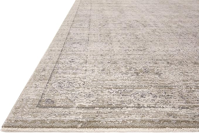 Loloi Amber Lewis Alie Collection ALE-03 Taupe/Dove 11'-6'' x 15'-7'', .13'' Pile Height, Area Rug