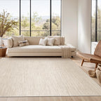 Valenrug Washable Rugs 5x7 - Stain Resistant 5x7 Area Rugs for Living Room, Non Slip Backing Gradient Printed Rugs for Bedroom, Foldable Machine Washable Area Rug(5'x7', Brown)