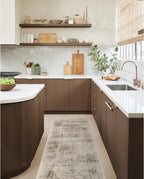 RUGGABLE Washable Vintage Area Rug – Sarrah Hazel 10x14, Stain-Resistant, Non-Slip – Large Machine Washable Rugs for Living Room, Bedroom, Hallway, Entryway & Office–with Cushioned Pad