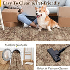 2x3 Washable Area Rug for Entryway Rust Vintage Non-Slip Low Pile Distressed Rustic Carpet Lightweight Vacuumable Inoor Door Mat Soft Small Throw Rug for Entrance Bathroom