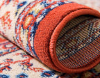 Unique Loom Reza Collection Traditional Persian Style Area Rug, 2 ft 2 in x 3 ft, Terracotta/Ivory