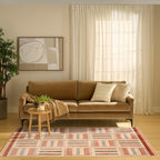Nourison Home Nordic Multicolor 5' x 7' Area Rug - Easy Clean, Non Shedding, Bed Room, Living Room, Dining Room, Kitchen (5' x 7')