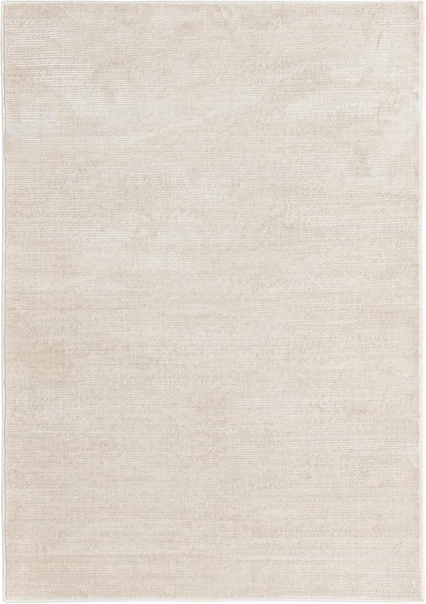 Unique Loom Finsbury Collection Area Rug - Kate (4' 1" x 6' 1" Rectangle, Ivory/ Beige)