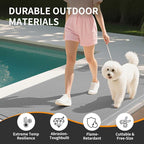 Front Door Mat 24''x36'', Drainage Heavy Duty Dirt Trapping Non-Slip Doormats, Outdoor Rubber Floor Mats, Restaurant Commercial Kitchen Industral Pool Entrance Bar Wet Area, Grey