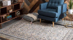 Unique Loom Sialk Hill Collection Area Rug - Washington (9' 10" x 13' 1" Rectangle Gray/Black)