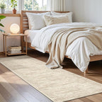Runner Rug 2'x8' Washable Non-Slip Runner Rugs for Kitchen Bathroom Laundry Room Beige Vintage Floor Carpet Runners for Hallway Entryway