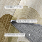 Abstract Geometry Rugs for Home Decor, 6x9 ft, Minimalist Geo Arched Area Rugs for Living Room, Soft Non Slip Washable Mid Century Modern Carpet Bedroom Decorations Dt-Ghf-19