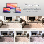 Phantoscope Washable Area Rug 5'x7' Non-Slip, Vintage Neutral Rugs for Living Room, Bedroom, Dining Room, Distressed Boho Floral Medallion Pattern, Low-Pile Foldable Floor Carpet, Soft Pink/Beige
