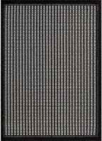 Beverly Rug Micro Loop Area Rug Black/White 8x10 Geometric Modern Luxury Zebra Durable Soft Indoor Rugs for Living Dining Room Office Stain Resistant Non Shedding Casual Indoor Carpet 8 x 10