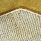 Hand Knotted Loom Wool ECO-Friendly Area Rugs - 10'x10', Octagon, Orange Color, Solid Plain Design, High Pile Handmade Anti Skid Area Rugs for Living Room, Bed Room (L00111)