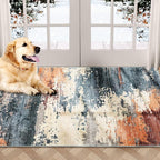 COMSLE Door Mat for Dogs Muddy Paws Soft Absorbent Indoor Front Entryway Rug Machine Washable Entrance Mats Non Slip Throw Rugs 36" x 60" Doormat for Inside Foyer Bedroom - Yellow