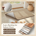 Jute 3x5 ft Rugs for Entryway Front Door Mat Indoor Entrance Indoor Door Mats Entryway Rugs Foyer Entry Entrance Mat Inside Doormat Welcome Mats Boho Farmhouse