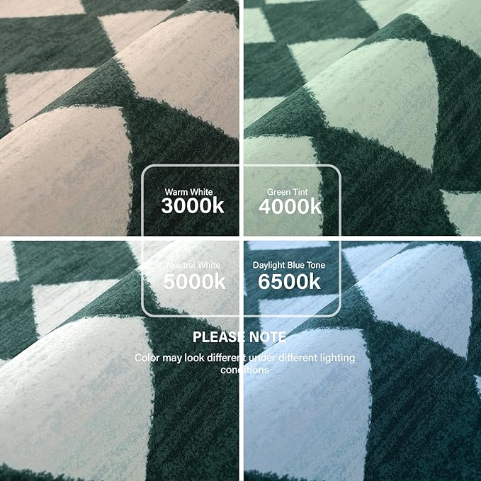 Lahome Checkered Washable 2x6 Green Runners for Hallways Non Slip, Ultra-Thin Kitchen Bathroom Runner Rugs, Moroccan Trellis Throw Carpet Runner for Bedroom Entryway Decor (2'x6',Dark Green)