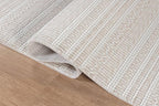 Modern Indoor Rug Stripe 2x7 Area Rugs for Living Room Luxury Kitchen Bedroom Durable Soft Geometric Durable Low and High Pile Stain Resistant Non Shedding Area Carpet 2x7