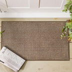 Artoid Mode Washable Kitchen Rugs and Mats Doormat Non Skid, Absorbent Rugs for Kitchen Floor Door Mat Front of Sink Hallway 17x29 Inch
