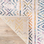 Rugshop Geometric Boho Perfect for high Traffic Areas of Your Living Room,Bedroom,Home Office,Kitchen Runner Rug 2' x 7' Multi