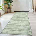 2x5 Modern Abstract Runner Rug for Hallways, Lime Green Super Soft Hallway Decor Kitchen Rugs with Non-Slip, Non-Shedding Washable Rug for Hallways Entryway Bedroom Indoor