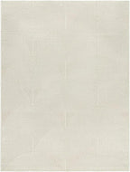 Paco Home Modern Area Rug with Minimalist Arched Lines in Neutral Cream, Size: 4' x 5'3"
