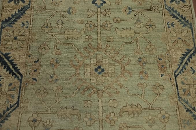 Transitional Collection 11' 7'' X 3' 0'' Runner Rug Rug, All-Over 100% Wool Carpet for Home Décor, Foyer and Hallway