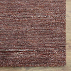 Hand Knotted Loom Wool ECO-Friendly Area Rugs - 2'6''x6', Runner, Light Blue Color, Solid Plain Design, High Pile Handmade Anti Skid Area Rugs for Living Room, Bed Room (L00111)