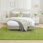 Andency Olive Green Soft Area Rugs for Living Room Bedroom, 5x8 Fluffy Shaggy Bedside Rug, Non-Slip Large Shag Fuzzy Plush Carpets for Bedroom Kids Dorm Nursery Home Decor Aesthetic