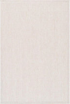 CAMILSON Easy Jute Rug 8x10, Indoor Outdoor Off-White Color Fiber Area Rugs for Living Room and Patio Rug Herringbone Seagrass Boho Woven Design Easy-Cleaning Washable Outside Carpet Alfombras 8 x 10