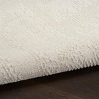 Nourison Nordic Ivory 8' x 10' Scandinavian Area Rug - Easy Clean, Non Shedding, Bed Room, Living Room, Dining Room, Kitchen (8' x 10')
