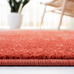 SAFAVIEH Adirondack Collection Accent Rug - 4'5" x 6'5", Orange & Grey, Modern Ombre Design, Non Shedding & Easy to Clean, Ideal for Living Room, Bedroom, Office, Dining Space (ADR113P)