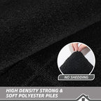 BEQHAUSE Door Mat 32" x 48", Non-Slip Door Mats Indoor Entryway Rugs Washable Low-Profile Absorbent and Stain Resist Floor Mats, Dog Door Mat for Front Back Door, Muddy Wet Shoes & Paws, Black