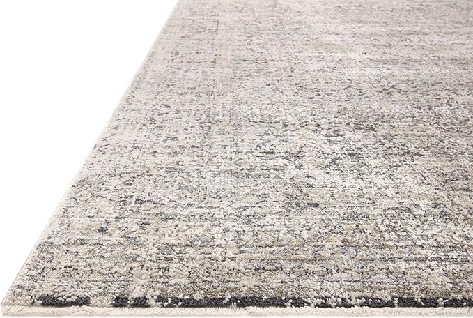 Loloi Amber Lewis Alie Collection ALE-01 Stone/Mist 11'-6'' x 15'-7'', .13'' Pile Height, Area Rug