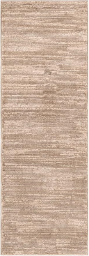 Unique Loom Finsbury Collection Area Rug - Kate (2' x 8' Runner, Beige/ Ivory)