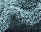 Unique Loom Solid Shag Collection Area Rug (2' 2" x 3' 1" Rectangle, Light Slate Blue)