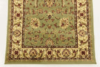 Unique Loom Voyage Collection Traditional Oriental Classic Intricate Design Area Rug (2' 7 x 10' 0 Runner, Green/Ivory)