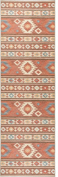 Dash & Albert Canyon Natural Machine Washable Rug, Runner-2.5 X 8 Feet, Natural Geometric Pattern - Premium Luxury Hotel Quality Soft Breathable Hypoallergenic Machine Washable Easy Care All