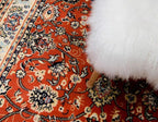 Unique Loom Sialk Hill Collection Area Rug - Washington (9' 10" x 13' 1" Rectangle Terracotta/Cream)