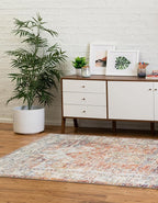 Unique Loom Isabella Collection Area Rug - Adjani (4' 1" x 6' 1" Rectangle, Multi/ Beige)