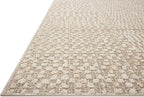 Loloi Amber Lewis Bexley Collection BEX-01 Natural/Birch 4'-0" x 6'-0" Accent Rug Neutral, Textured, Living, Bedroom, Dining, Carpet
