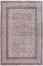 Alfa Rich 3x5 Light Gray Washable Area Rugs for Living Room Bedroom Kitchen Cotton Decor Runner Rug