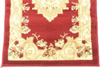 Unique Loom Versailles Collection Traditional Classic Floral Motif Area Rug (2' 2 x 6' 0 Runner, Burgundy/ Ivory)