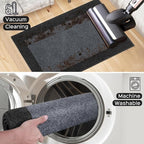 Machine Washable Kitchen Rug 32" x 48", Non Slip Indoor Door Rug, Absorbent Entrance Runner Rug for Bedroom, Hallway, Bathroom, Floor