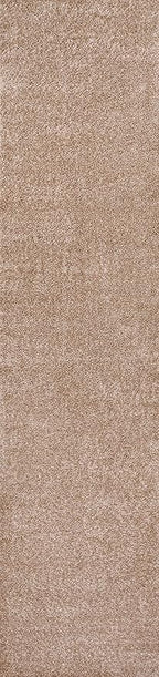 Eyely UES100G-216 Supersoft Haze Solid Low-Pile Indoor Runner Rug, Coastal, Bohemian, Minimalist, Classic, Casual for Bedroom,Kitchen,Living Room,Non Shedding,Easy-Washing, Beige, 2 X 16