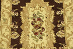 Unique Loom Versailles Collection Traditional Classic Floral Motif Area Rug (2' 2 x 6' 0 Runner, Brown/ Ivory)