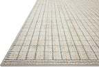 Loloi Amber Lewis Bexley Collection BEX-04 Slate/Natural 2'-7" x 12'-0" Runner Rug Neutral, Textured, Living, Bedroom, Dining, Carpet
