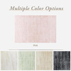 Large Area Rug for Bedroom,Washable Abstract Boho Rugs for Living Room 9x12,Pink
