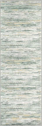 2x6 Modern Abstract Runner Rug for Hallways, Green Yellow Super Soft Hallway Decor Kitchen Rugs with Non-Slip, Non-Shedding Washable Rug for Entryway Bedroom Indoor